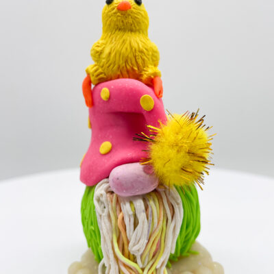 Easter Gnome with Baby Chick